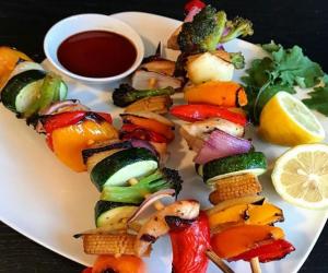  Chicken Vegetable Kebabs